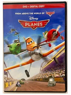 Disney Planes DVD Movie Kids Family Animated Pixar Cars Spin-Off Tested Works